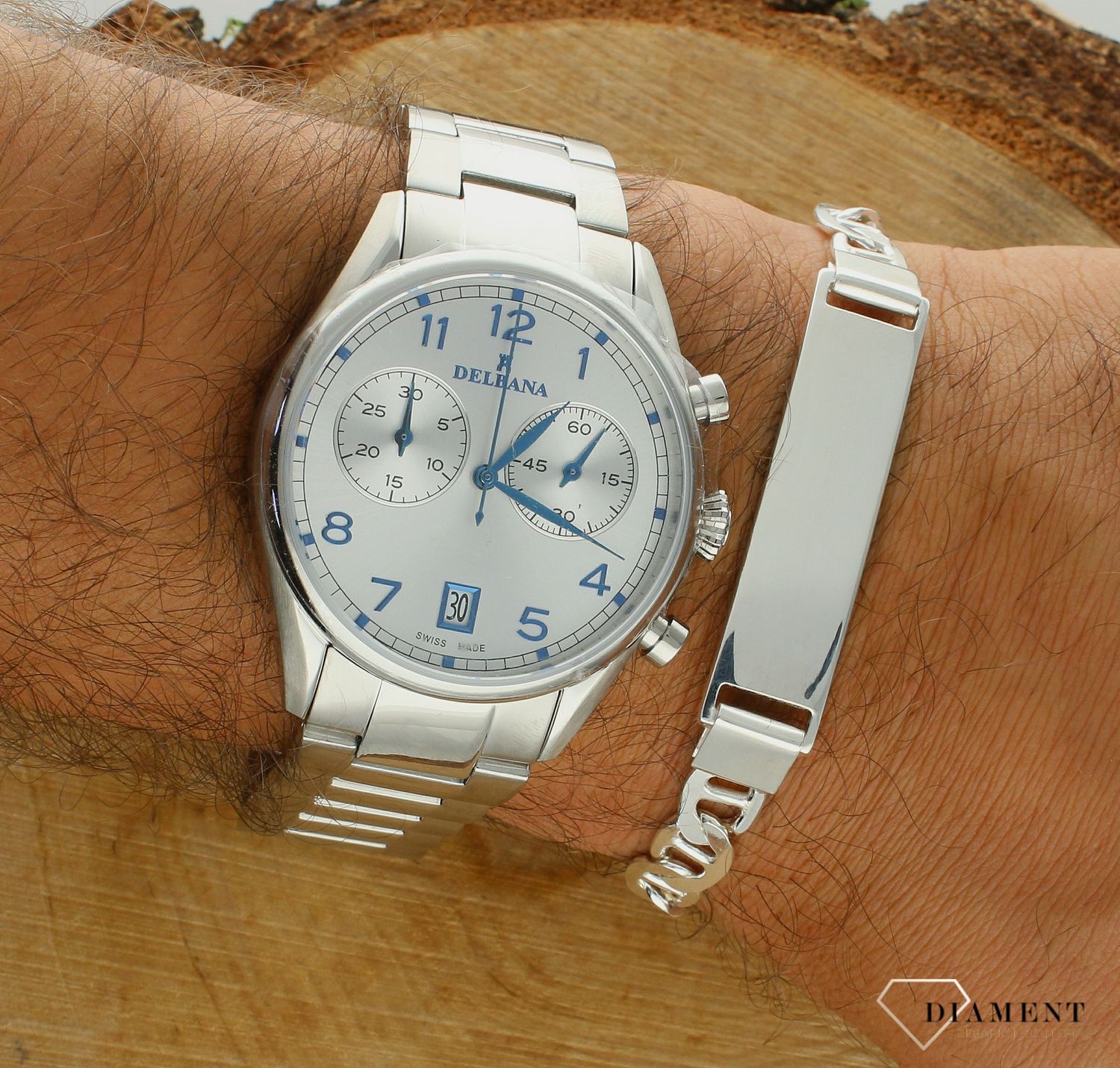 Bransoleta srebrna 925 gucci 7,8 mm z blaszką DIA-BRA-11508-925 7,8mm.jpg